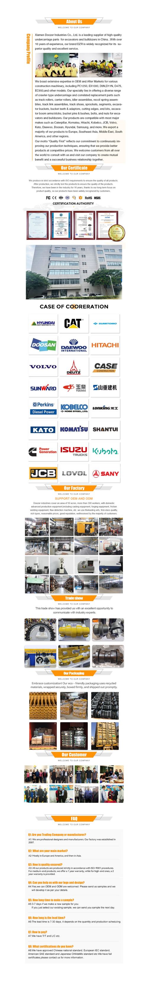 Latest company case about A Leading Player in Heavy Equipment Spare Parts : Doozer's Journey