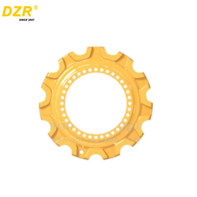quality  Yellow Roller Chain Sprocket Steel Material CAT6020 For Undercarriage Parts factory