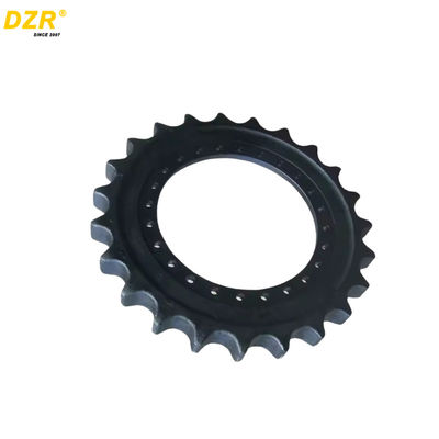 High Precision Black Detachable Chain Sprockets Stainless Steel Roller Chain Sprockets