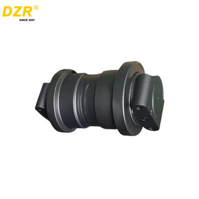 Double Frangle Bottom Track Roller With Cylindrical Shape For Liebherr Excavator