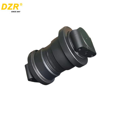 Double Frangle Bottom Track Roller With Cylindrical Shape For Liebherr Excavator