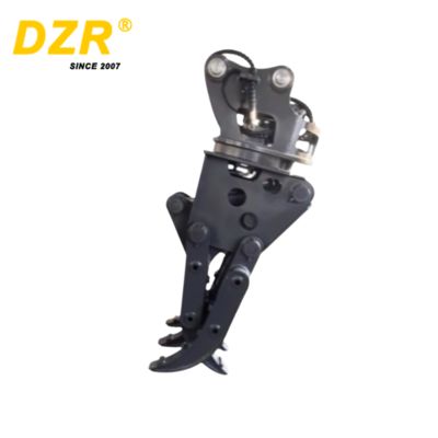 High Efficiency Durable Excavator Hydraulic Cylinder Steel Grapple Suitable 7-30 Ton Excavator